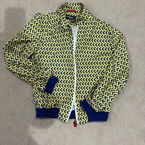 FINIAL SALE, not refundable.                    Kiton
Arrow-Print Windbreaker